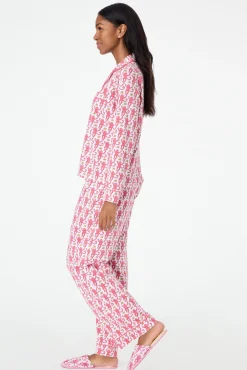 Women Roller Rabbit Pajamas | onkey ong eeve Poo Pajaa