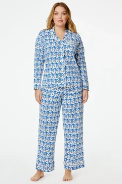 Women Roller Rabbit Pajamas | onkey ong eeve Poo Pajaa