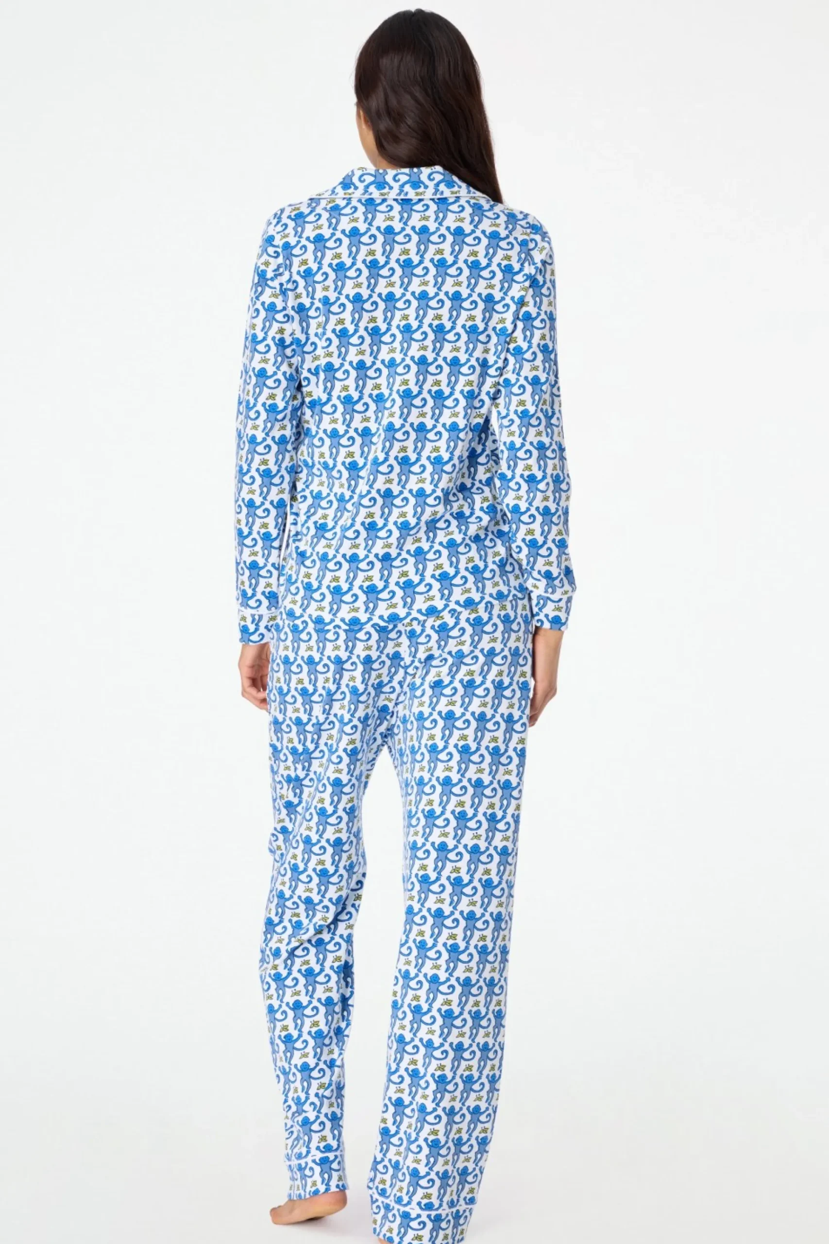 Women Roller Rabbit Pajamas | onkey ong eeve Poo Pajaa
