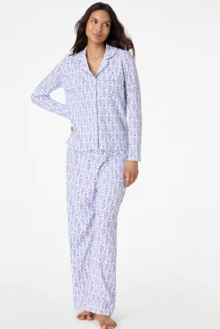 Women Roller Rabbit Pajamas | onkey ong eeve Poo Pajaa