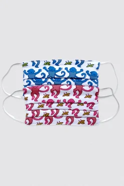 Roller Rabbit Face Masks | Monkey Mask Set