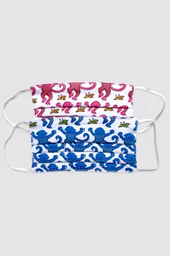 Roller Rabbit Face Masks | Monkey Mask Set