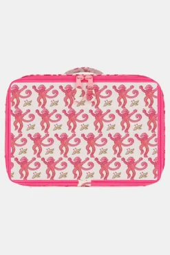 Roller Rabbit Makeup & Toiletry Cases | Monkey Mini Suitcase