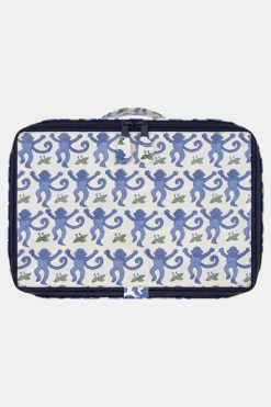 Roller Rabbit Makeup & Toiletry Cases | Monkey Mini Suitcase