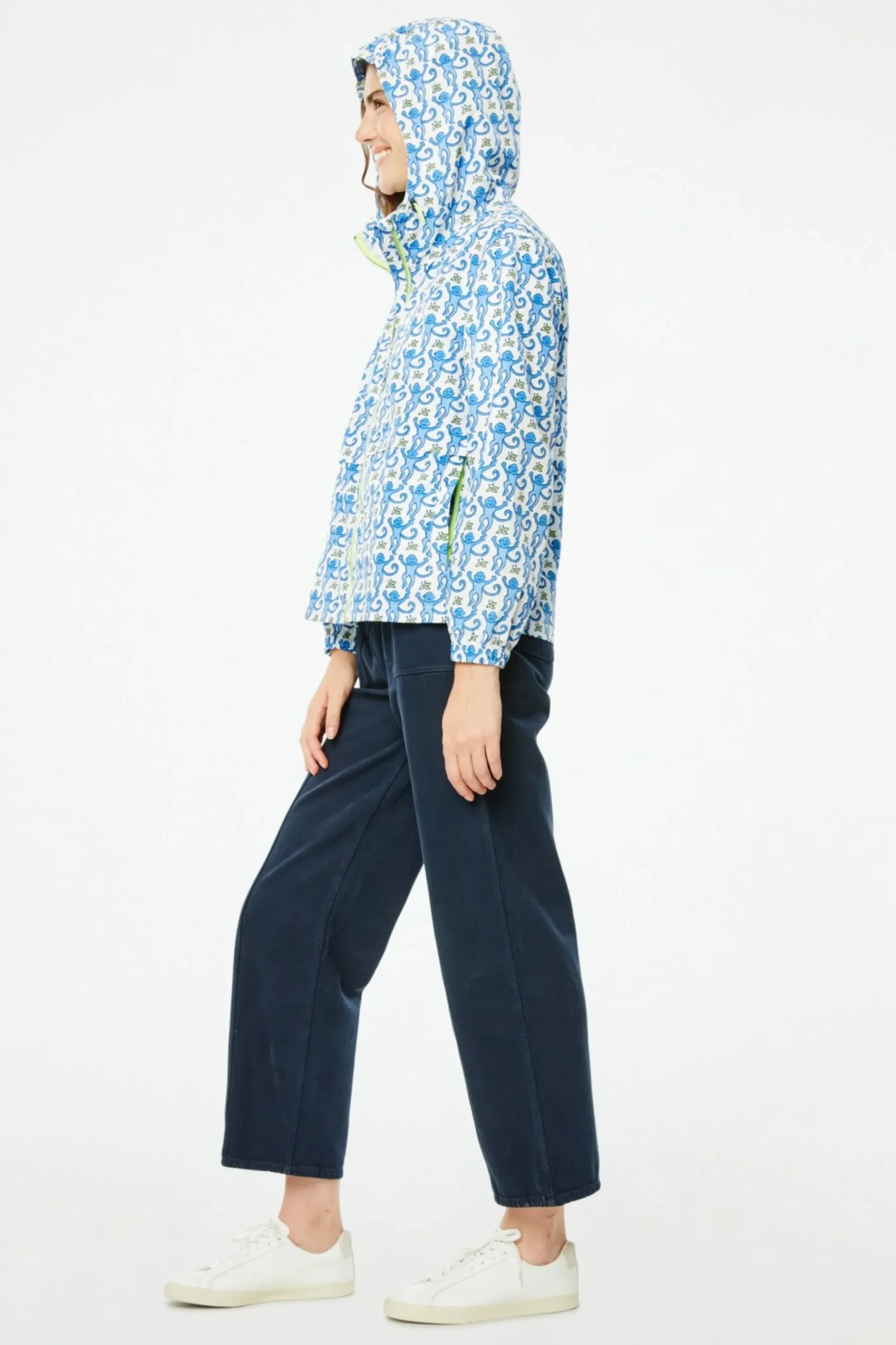 Women Roller Rabbit Tops | onkey Packabe Rain Jacket