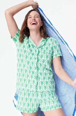 Women Roller Rabbit Pajamas | onkey Poo Pajaa
