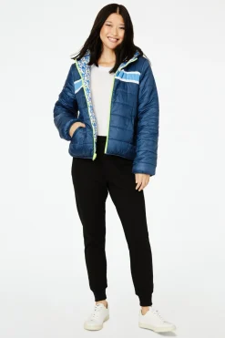 Women Roller Rabbit Knits & Jackets | onkey Reveribe Hooded Puffer