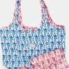 Roller Rabbit Bags | Monkey Reversible Shopping Tote