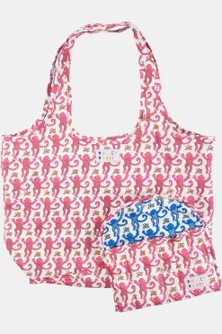 Roller Rabbit Bags | Monkey Reversible Shopping Tote