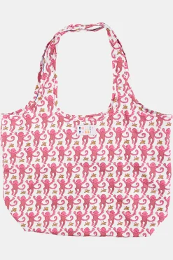 Roller Rabbit Bags | Monkey Reversible Shopping Tote