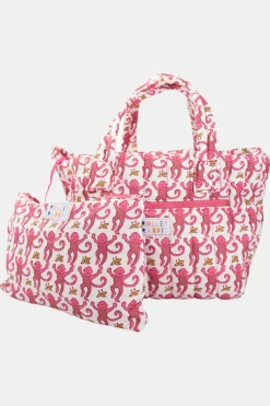 Roller Rabbit Bags | Monkey Small Quilted Tote