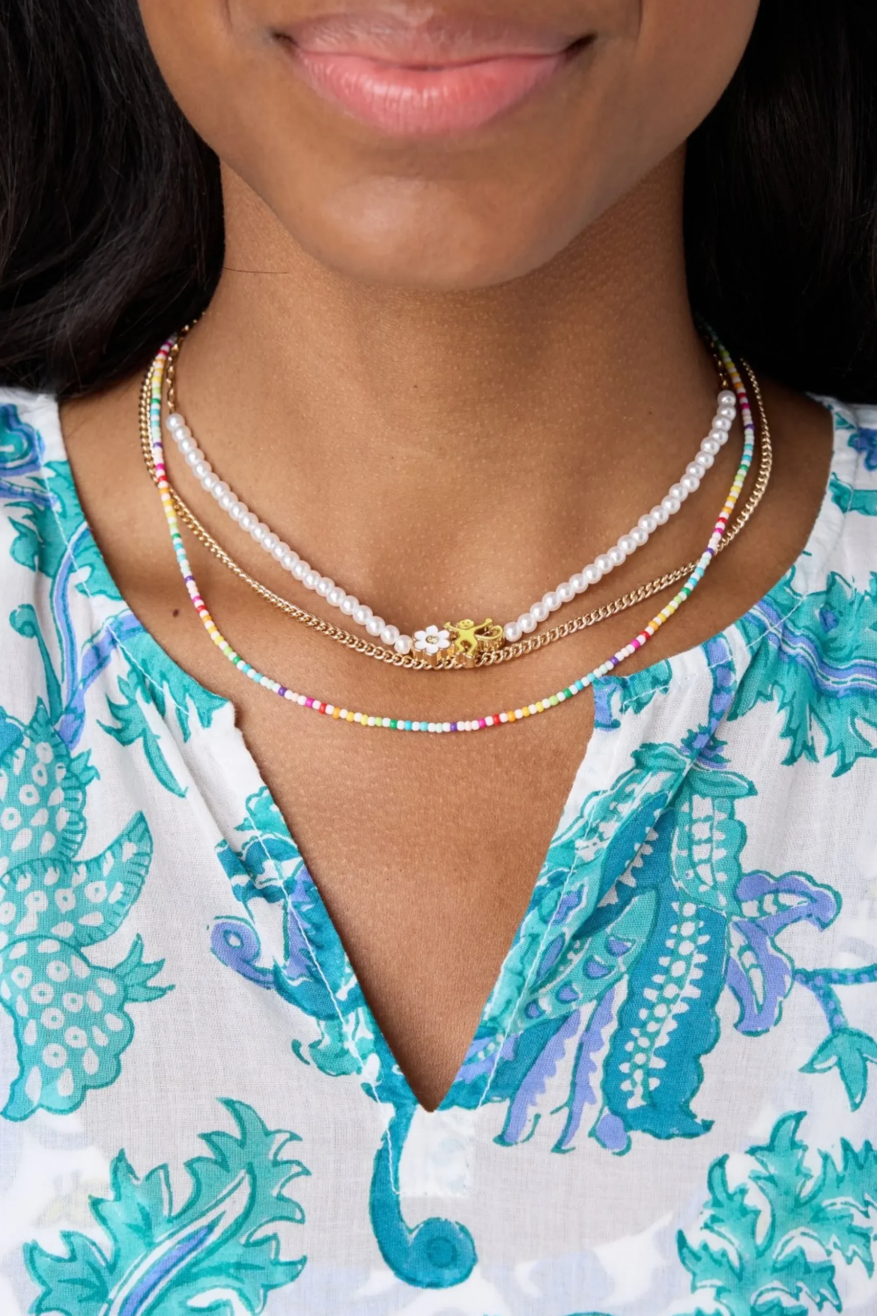 Roller Rabbit Jewelry | Mya Necklace Stack