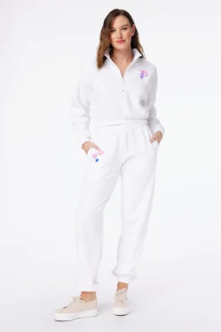 Women Roller Rabbit Casuals | Obre Heart Puff weatpant