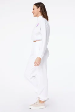 Women Roller Rabbit Bottoms | Obre Heart Puff weatpant