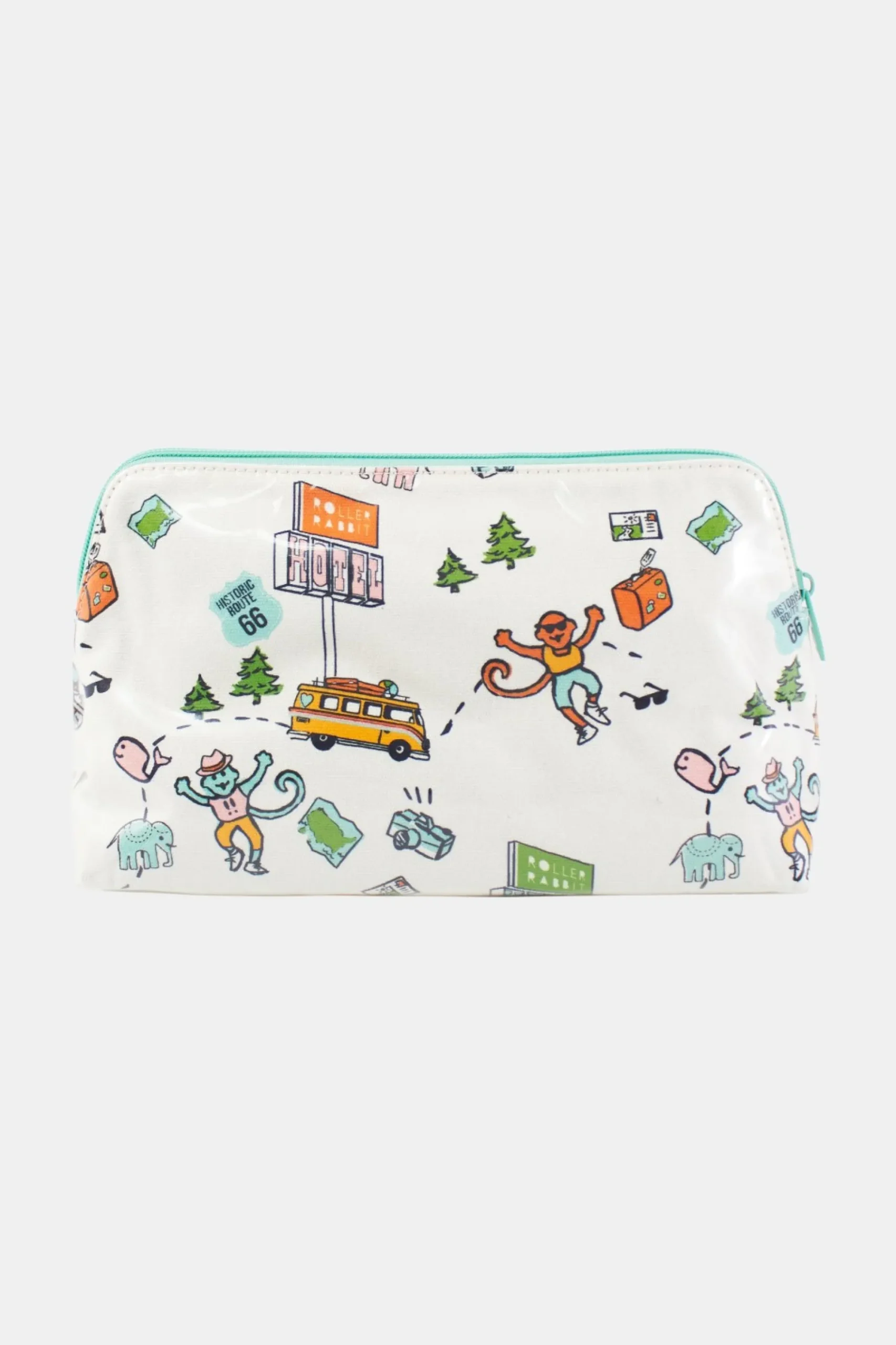 Roller Rabbit Makeup & Toiletry Cases | On The Road Makeup Bag