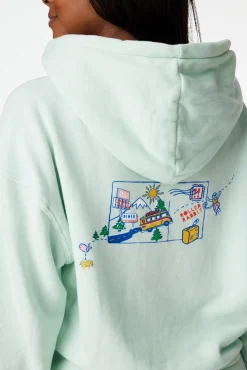 Women Roller Rabbit Casuals | On The Road onkey Hoodie