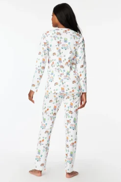 Women Roller Rabbit Pajamas | On The Road Pajaa