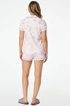 Women Roller Rabbit Pajamas | Rainbow Fairytae Poo Pajaa