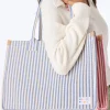 Roller Rabbit Bags | Stripe Book Tote