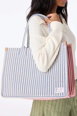 Roller Rabbit Bags | Stripe Book Tote
