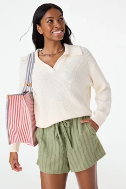 Roller Rabbit Bags | Stripe Book Tote