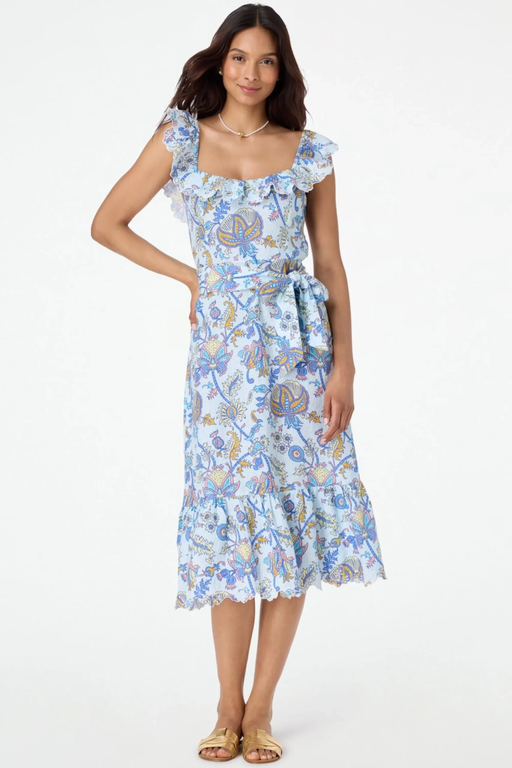 Women Roller Rabbit Dresses | Textured Aanda Keira Dre