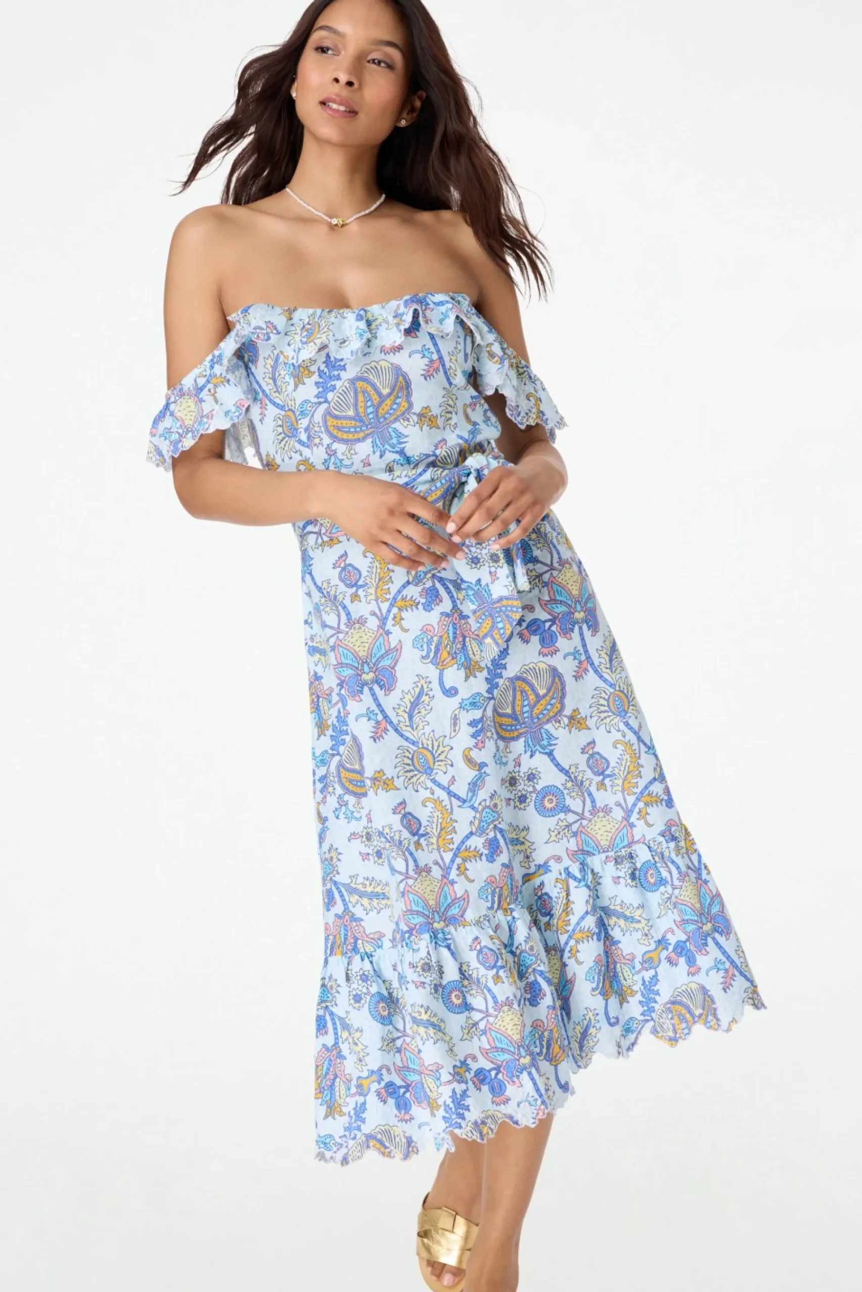 Women Roller Rabbit Dresses | Textured Aanda Keira Dre