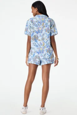 Women Roller Rabbit Pajamas | Textured Aanda ivy et