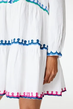 Women Roller Rabbit Dresses | Vaeta Ebroidered ea Dre