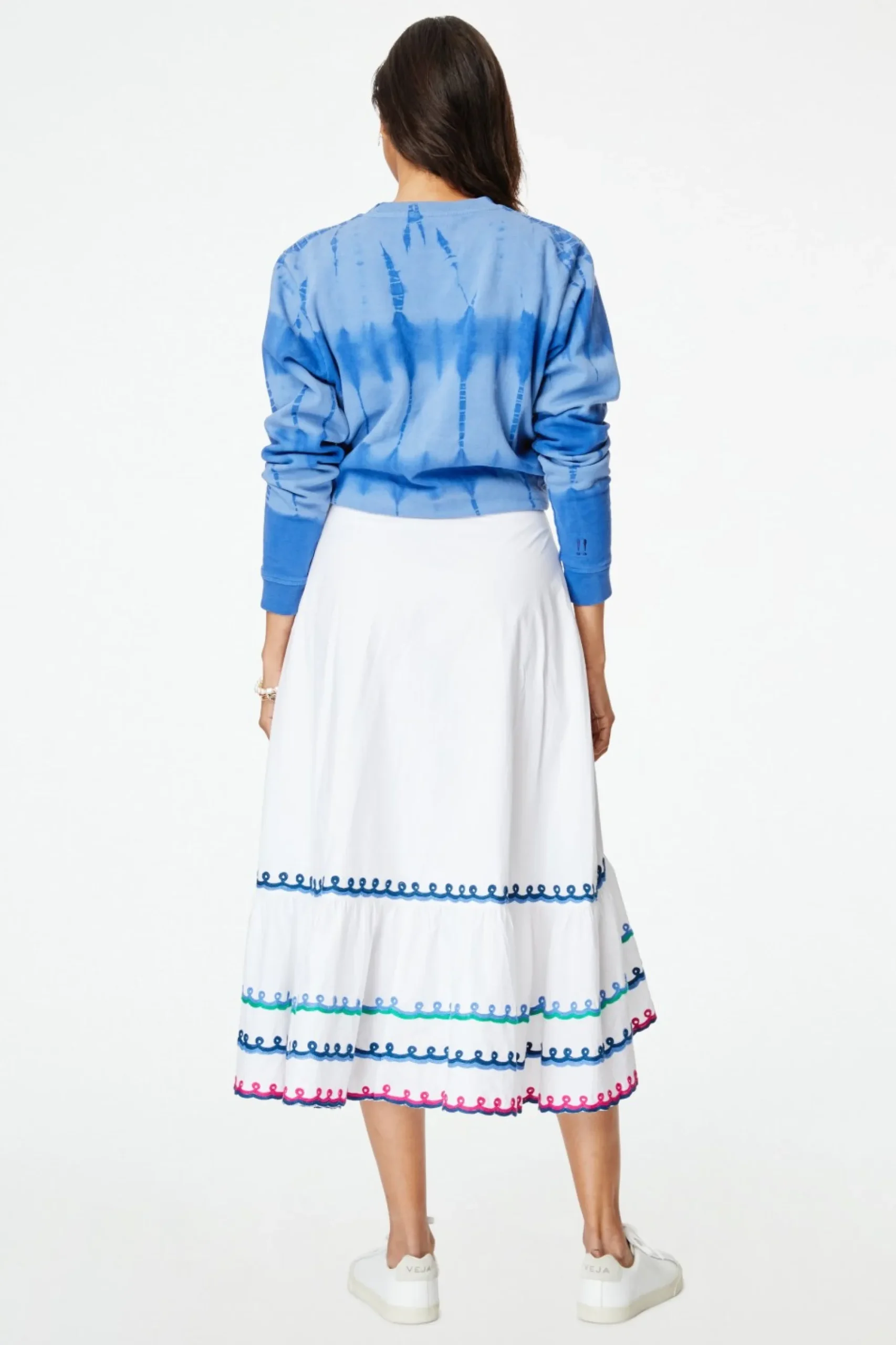 Women Roller Rabbit Bottoms | Vaeta Ebroidered arieena kirt