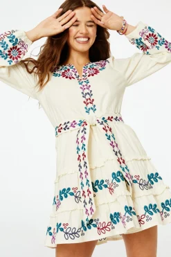 Women Roller Rabbit Dresses | Veda Ebroidered Naea Dre