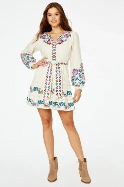 Women Roller Rabbit Dresses | Veda Ebroidered Naea Dre