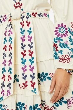 Women Roller Rabbit Dresses | Veda Ebroidered Naea Dre